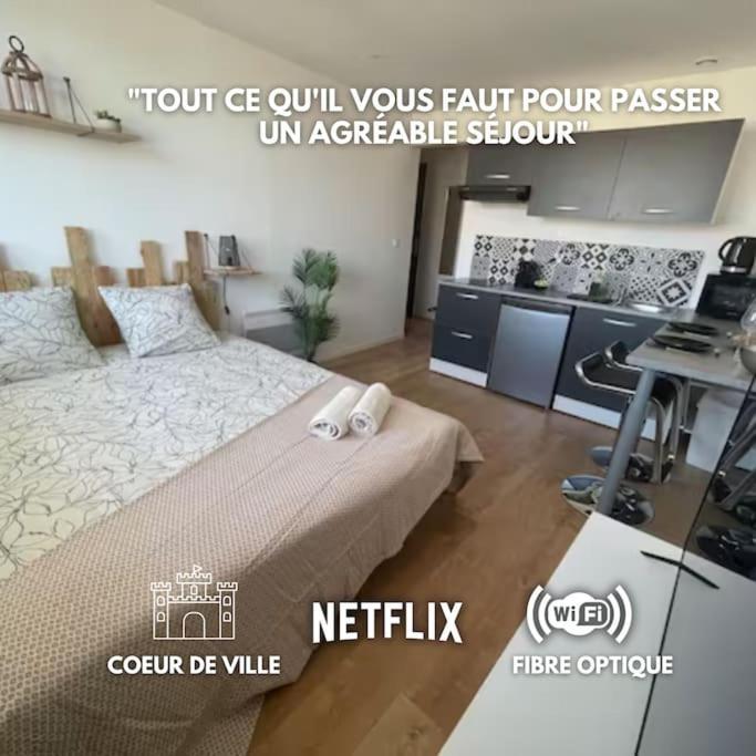 Studio Cosy Rue Alexander Taylor, Wifi, 2 Pers Pau Zewnętrze zdjęcie